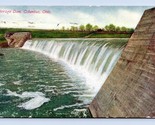 Conservazione Dam Columbus Ohio Oh 1911 DB Cartolina O1 - $3.02