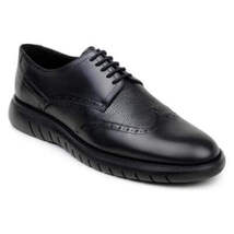 Belvedere Studio Enzo Men's Walking Lace Up Sneaker Leather Black image 5