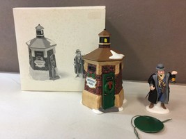 Dept 56,DICKENS Village,Brixton Road Watchman Christmas Retired 58390 Boxed - £40.33 GBP