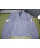 1949 USAF AIR FORCE DRESS BLUE 84 CROP FLIGHT JACKET UNIFORM 100% WOOL S... - €56,80 EUR
