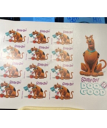 Scooby Doo Sheet of 12 USPS Forever  New Mint condition - $14.00