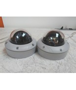 Lot of 2 Defective Interlogix TVD-3202 3mp IP Outdoor Mini Dome Camera F... - $40.61