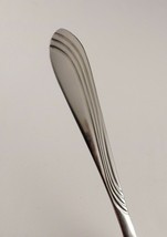 Brand Ware Riva World Tableware Stainless 7 Teaspoons Glossy Swirl Handle 6 1/8&quot; - £13.12 GBP