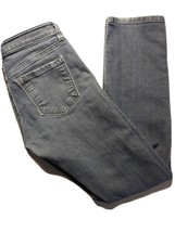 Ann Taylor LOFT Modern Straight Jeans Dark Blue Size 27/4 Mid rise - £15.02 GBP