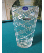 Royal Doulton Crystal Teadrop  Vase Swing 9 1/2&quot; Tall X 6&quot; - $144.86 CAD