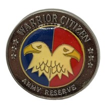 US Army Reserve Warrior Citizen USA Military Patriotic Enamel Lapel Hat Pin - $8.31 CAD