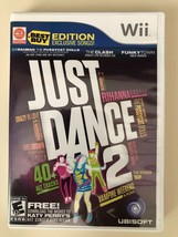 Just Dance 2 (Nintendo Wii, 2010) Best Buy Edition, Complete, Tested &amp; Working - £7.02 GBP