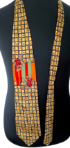 Vintage Luciano Soprani Tie Men&#39;s Classic Multicolor 100% Silk Made in Italy - £12.78 GBP