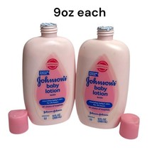2 Johnson&#39;s Baby Lotion Original Formula 24 Hour 9 oz Pink Bottle Discon... - $1,009.26 MXN