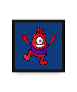 Sergio the Cyclopes Monster Canvas by Dancing Littles Jungle - $666.15 MXN+