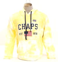 Chaps Super Soft Yellow Lightweight Signature Hoodie Men&#39;s Size M NWT - £46.70 GBP