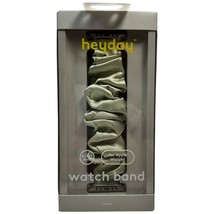 Heyday Nylon Scrunchie Watch Band fits Apple Watch 42 - 45mm - Soft Green - £6.32 GBP