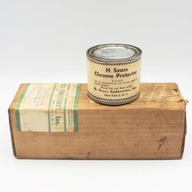 H. Sears Chrome Protector Tin w/ Original Shipping Box - £19.45 GBP
