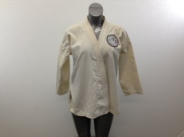 Martial Arts White Duan Gua Size A/17.5 With The White Dove Martial Arts Patch - £7.71 GBP