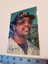 Reggie Jackson Ball Card 5x7 New York Yankees Outfield 1981 Topp MLB Bas... - $9.49