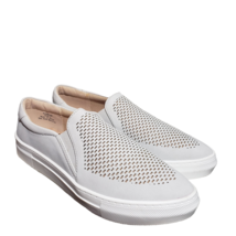 Journee Womens Faybia Gray Slip On Flat Fashion Sneakers Casual Shoes Si... - $64.99