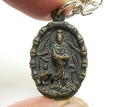 Guanyin Quanim Guan yin blessed by LP Toh in 1975 Quan im blessing for success i - £32.12 GBP