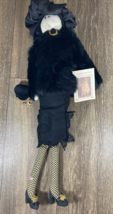 23&quot; 2001 Carmen Manago Doll Sohpia Black Rabbit Fur Coat DCM1001 - £20.36 GBP