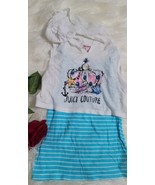 Girls Juicy Couture Jewled Crown Tank Top Hodded Size 5-6 - $206.79 MXN