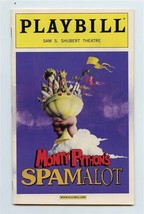 Playbill Monty Python&#39;s Spamalot Shubert Theatre New York Dik Od Triaane... - $13.86