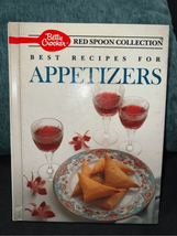 Betty Crocker Appetizers Recipe Book-Red Spoon-Best Recipes Vintage 1989 - £4.90 GBP