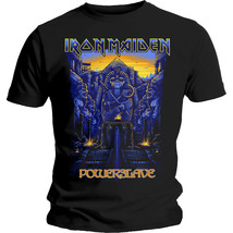 Iron Maiden Powerslave Cover Steve Harris Official Tee T-Shirt Mens Unisex - $34.20