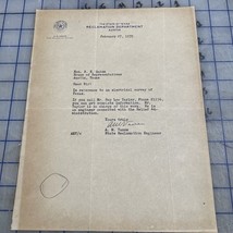 Texas Ephemera State Of Texas Reclamation Department Letter 1935 To Stat... - $1,371.00 MXN