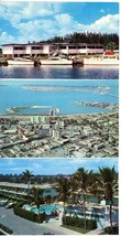 3 Postcards Sarasota Palm Beach Venice Florida Unposted Sea Breeze Hotel Wharf - £3.53 GBP