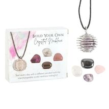 Build Your Own Crystal Necklace Kit - DIY Jewelry Making Set - $14.84