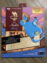 Disney Aladdin Genie 3D Wood Model Kit Puzzle And Book No Glue 7” Figure NEW - £22.92 GBP