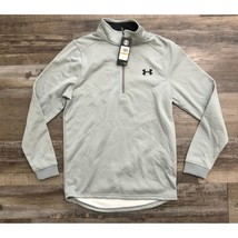 Under Armour Mens Small Gray 1/4 Zip Pullover Sweatshirt New with Tags - $20.33