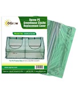 Greenhouse Replacement Cloche Cover Indoor Outdoor Green PE - 47&quot;L x 24&quot;... - $764.77 MXN