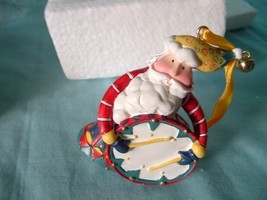 AVON 1998 Santa Tune Ornament Drum - NIP - £9.41 GBP