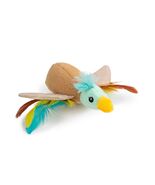 Catstages Flapperz Duck Plush Catnip Cat Toy Feathers Crinkle Bell Kitte... - $10.88