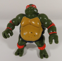 Vintage TMNT 1995 Ninja Turtles Sumo Mike Michelangelo Action Figure Pla... - $188.05