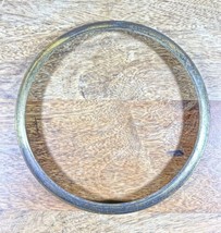 Old Metal Clock Dial Pan Trim Ring (5.67 Inch Dia, 4.99 Inner Dia)  (KD041) - $12.99