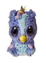 Hatchimals Unikeet Purple Owl Unicorn 6.5 T 4.5 W - £11.57 GBP