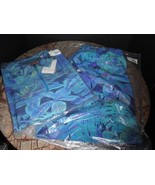 Robert Graham Paradise Garage Teal Large Shorts and Medium Top - $376.11 CAD