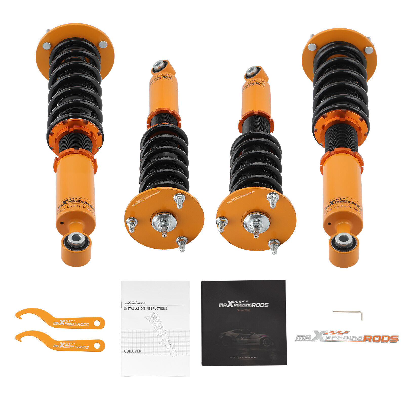 Coilovers Suspension Shocks Springs Kit For Lexus LS400 90-94