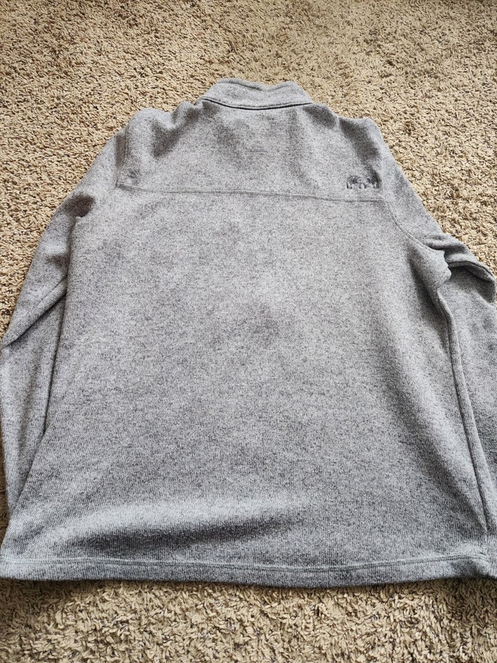 KUIU Base Camp High Loft Sweater Fleece Men's XL GRAY 1/2 Zip Pullover Item image 6