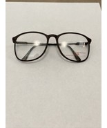 Vintage New NOS Europa Carson Brown Plastic Flex Frame RX Glasses 54-17-140 - $374.40 MXN
