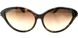 Tom Ford TF 342 Priscila Tortoise 60mm Oversized Women&#39;s Sunglasses T1 - £120.54 GBP