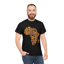 African Map Kente Unisex Heavy Cotton T-Shirt. More Colors T-shirt. All Sizes - £13.02 GBP+