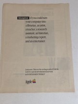 1993 Apple Computer Vintage Print Ad Advertisement pa13 - £6.94 GBP