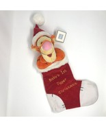 Disney Winnie the Pooh Babys 1st Tigger Plush Red Holiday Christmas Stoc... - £39.49 GBP