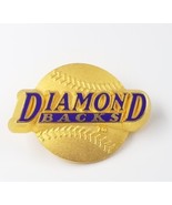 VTG Arizona Diamondbacks MLB Baseball Blue Gold Tone Dbacks Fan Pin Pete... - $17.76 CAD