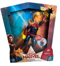 Avengers Captain Marvel Photon Power FX Electronic Super Hero Action Fig... - $6.29