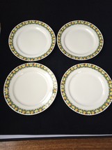 4 antique porcelain A. Raynaud &amp; Co. Ceralene Limoges France plates - £141.33 GBP