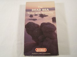 VHS Christian Film 1986 THE DEAD SEA TODAY &amp; YESTERDAY [12B4] - £20.39 GBP