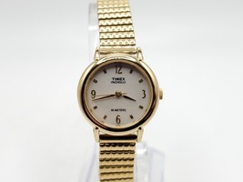 Timex Indiglo Watch Women New Battery Gold Tone 24mm HJ - $22.00